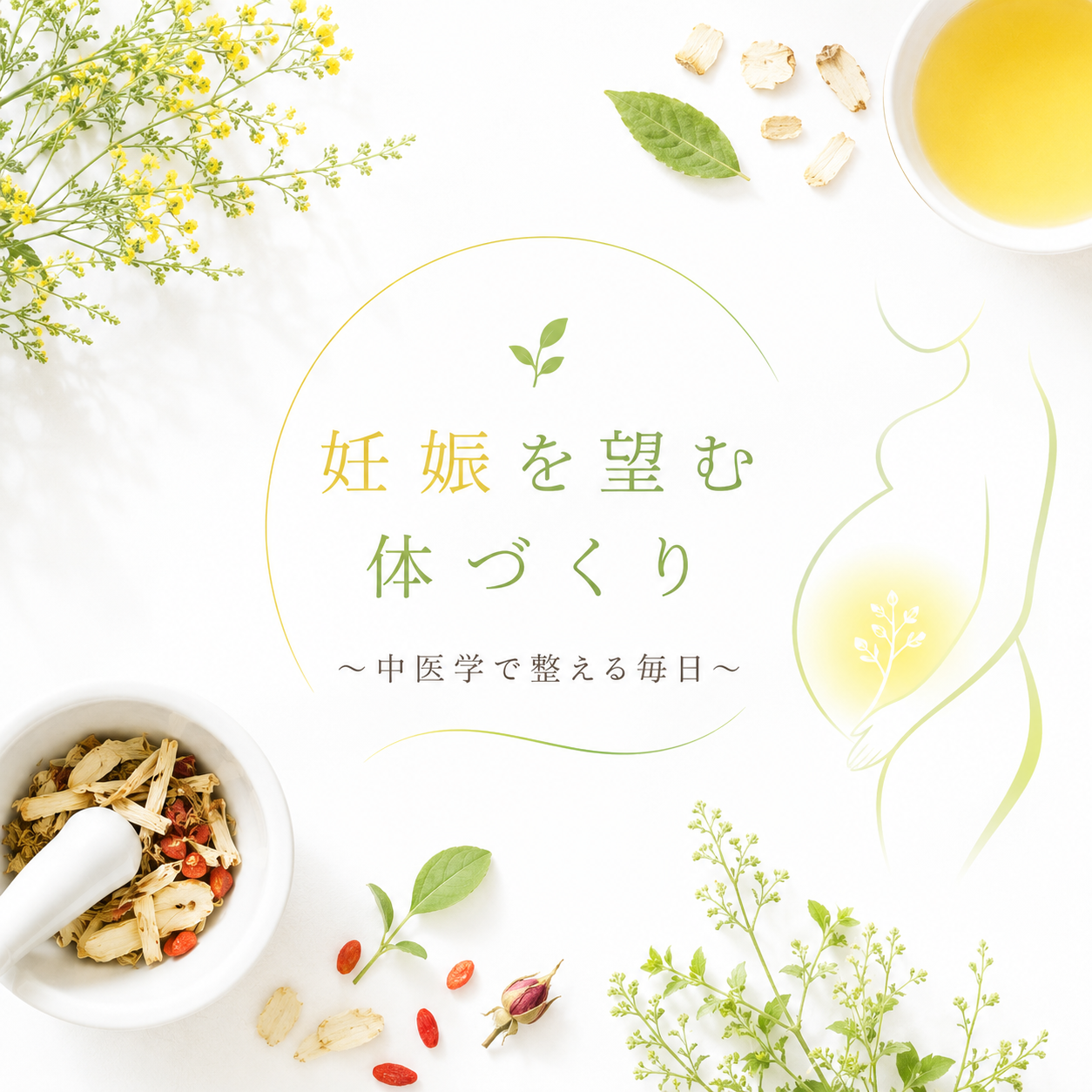 妊娠しやすい身体づくりを中医学で考える