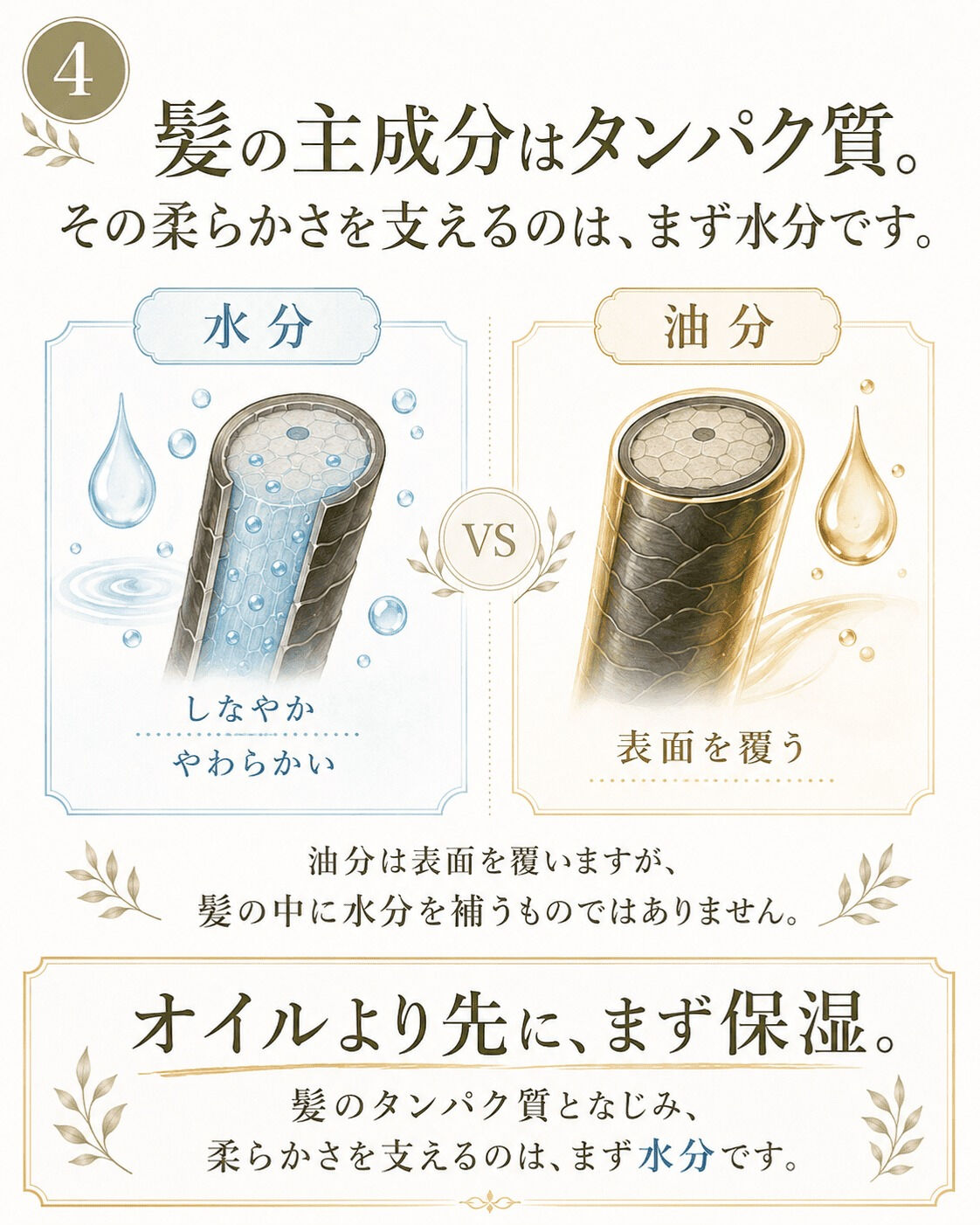 **そのヘアオイル、