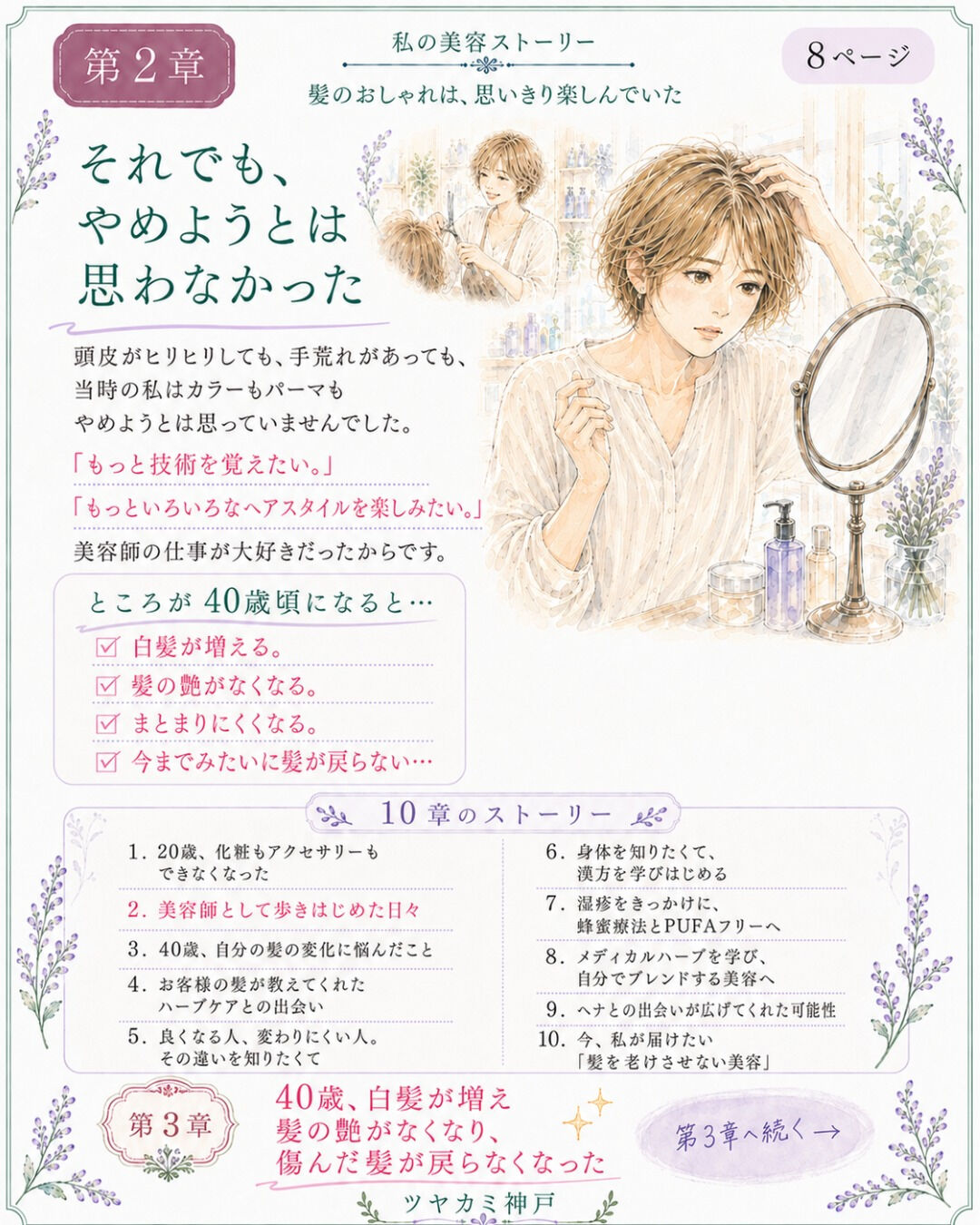 ## 第2章｜美容師として歩きはじめた日々