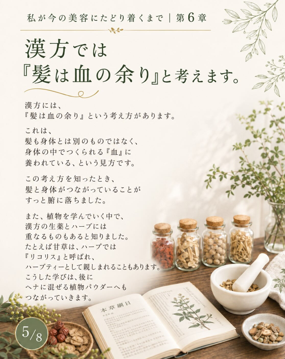 第6章｜身体を知りたくて、漢方を学びはじめる