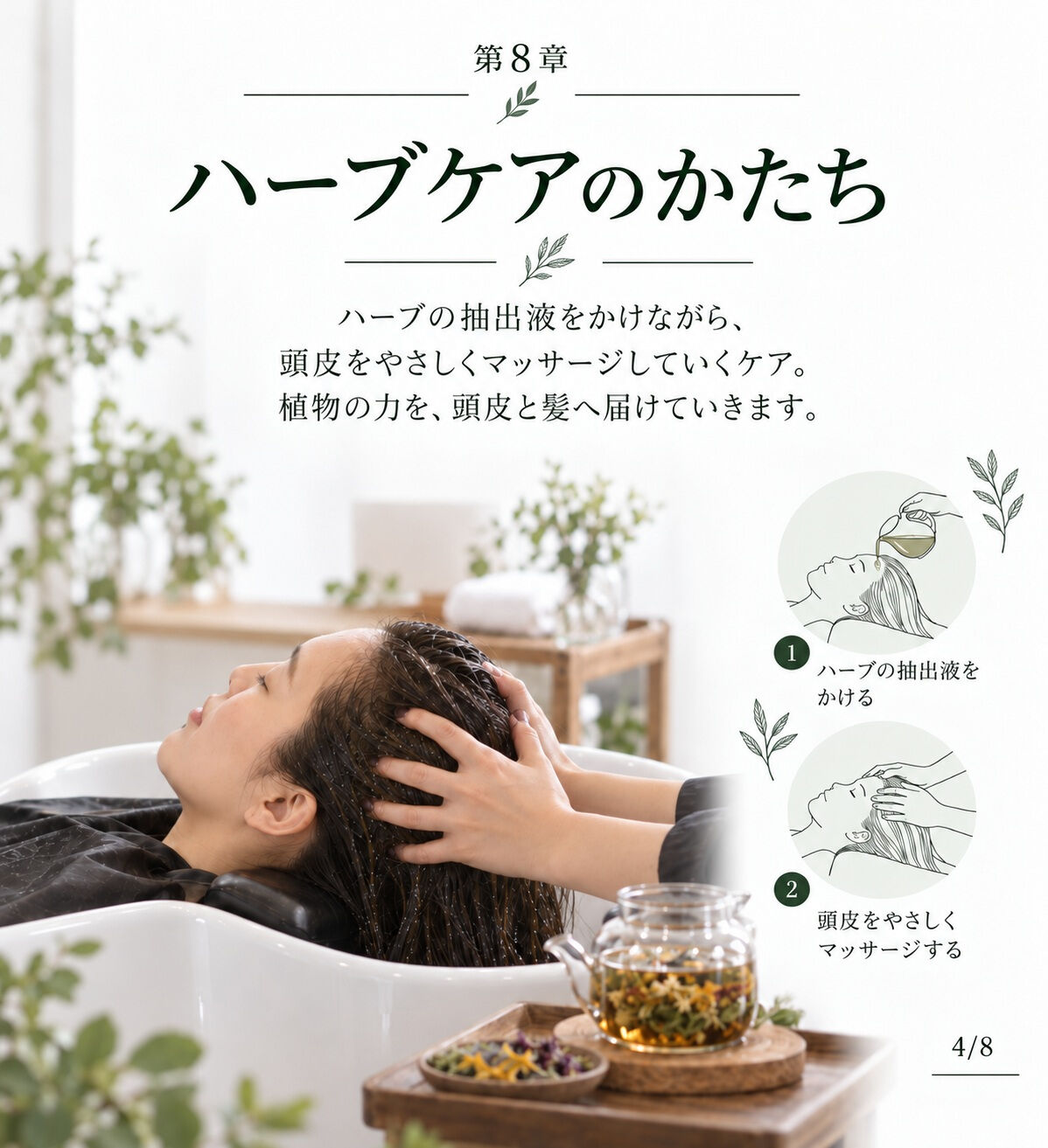 ## 第8章｜メディカルハーブを学び、自分でブレンドする美容